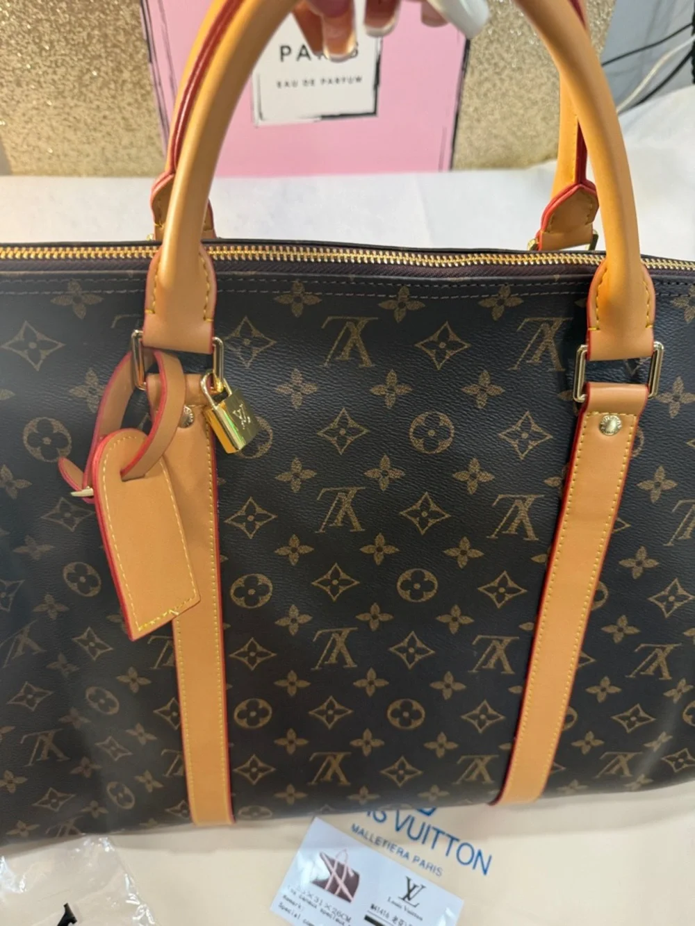 Monogram‎ Canvas Keep 55 - Brown